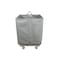 Steele Canvas Basket 12 BU Permanent Truck Blue Vinyl w/Grey Vinyl - 4in Casters 9212VBLUVGRYW4 - alternate 4